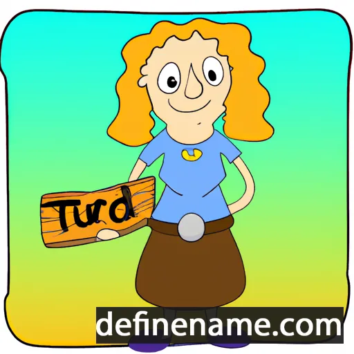 Turid cartoon