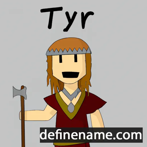 Týr cartoon