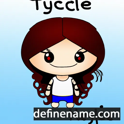 Tyche cartoon