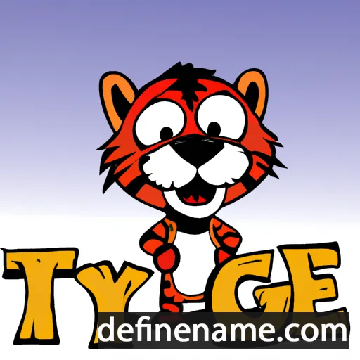 Tyge cartoon