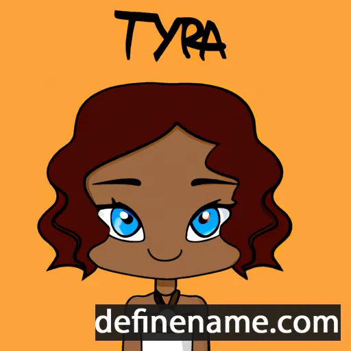 Tyra cartoon