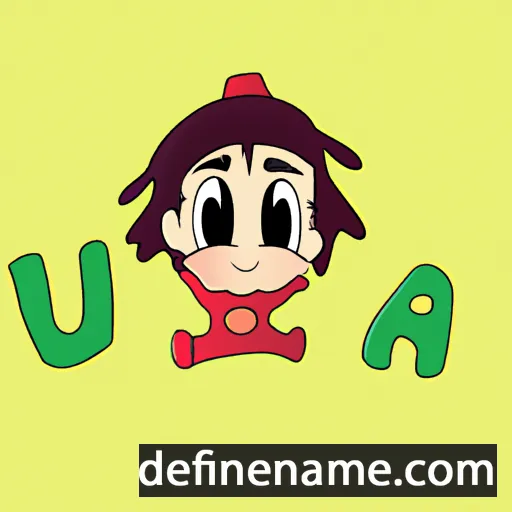 Uma cartoon