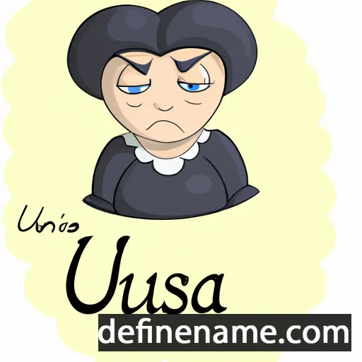 Uršula cartoon