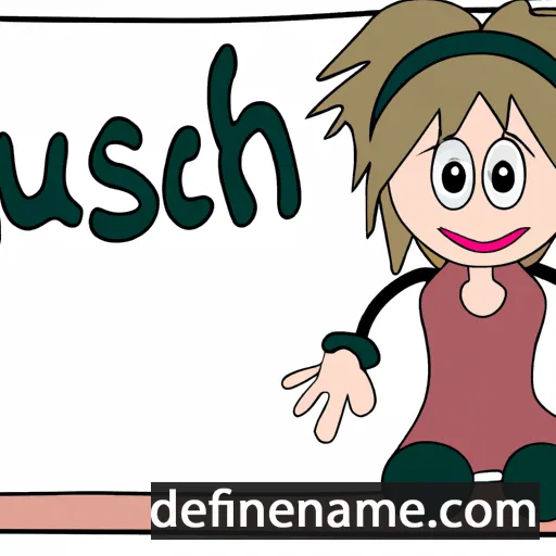 Uschi cartoon