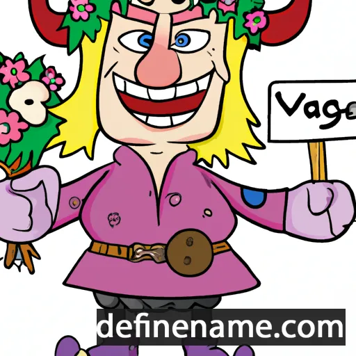 Valborg cartoon