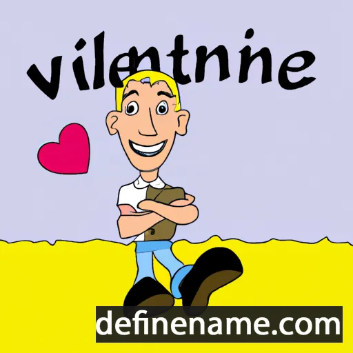 Valentijn cartoon