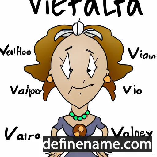 Valeryia cartoon