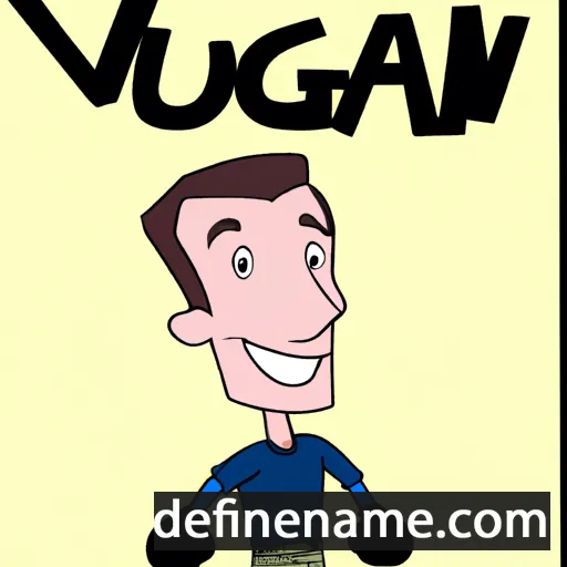 Vaughn cartoon