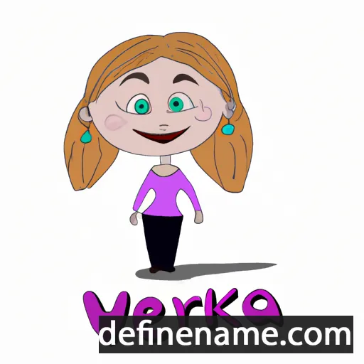 Veronika cartoon