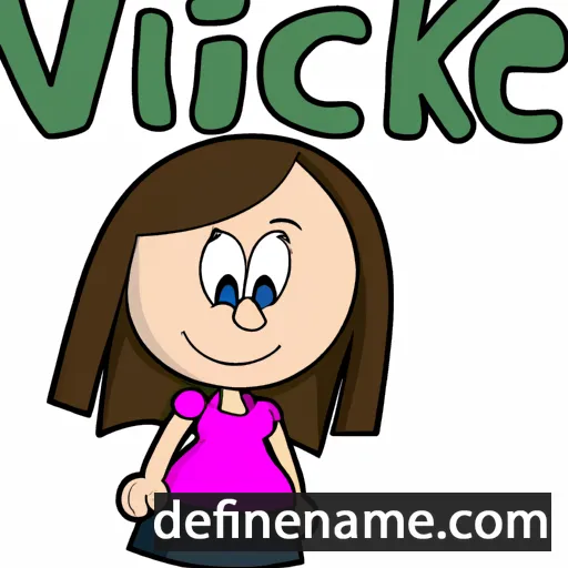 Vickie cartoon