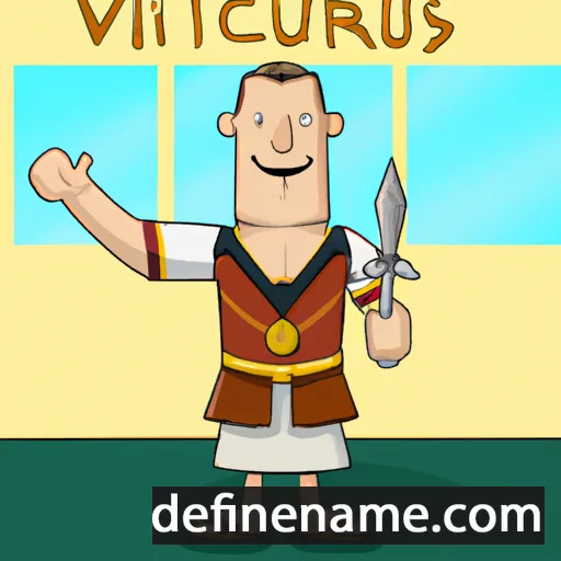 Victorius cartoon