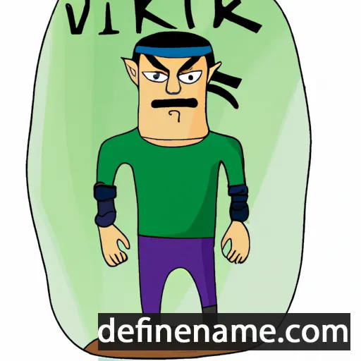 Viktar cartoon