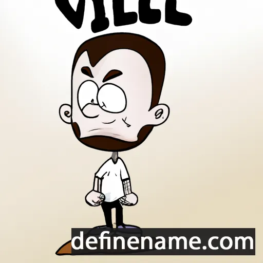 Vilém cartoon