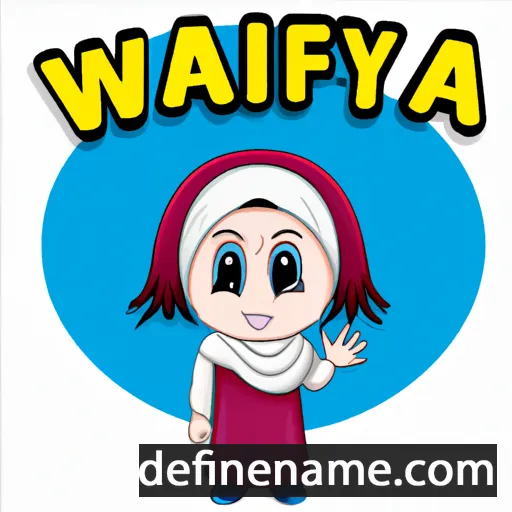 Wafiya cartoon