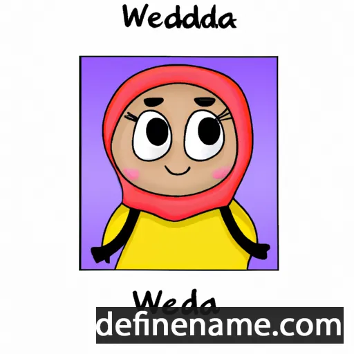 Waheeda cartoon