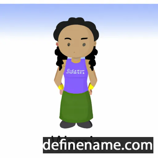 Waimarie cartoon