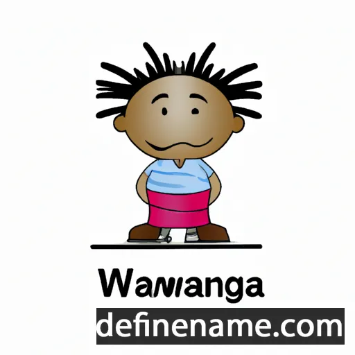 Wanangwa cartoon