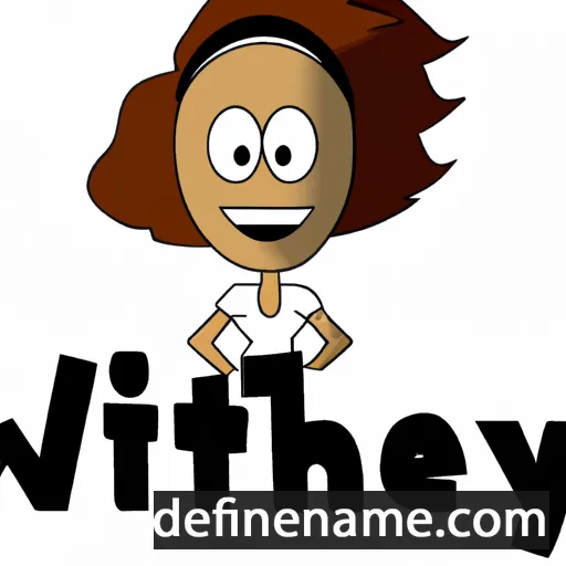 Whitney cartoon