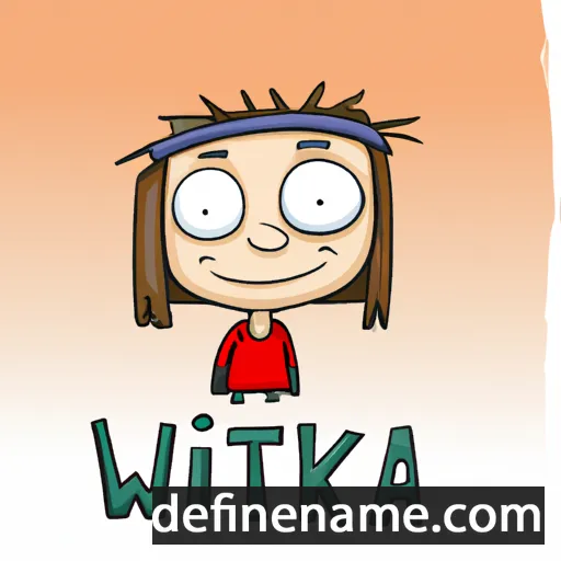 Wiktoria cartoon