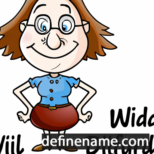 Wiltrud cartoon