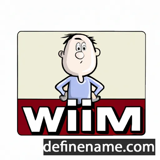 Wim cartoon