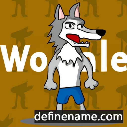 Wolf cartoon