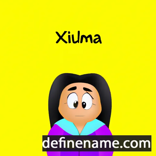 Xaliima cartoon