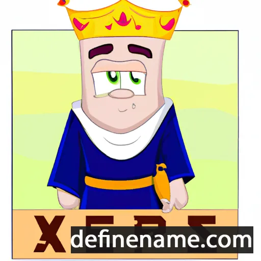 Xerxes cartoon