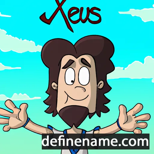 Xesús cartoon