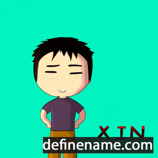 Xián cartoon