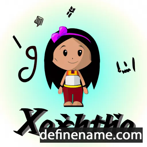 Xochitl cartoon