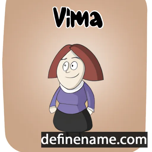 Vilma cartoon