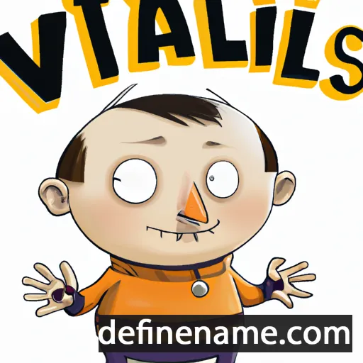 Vitālijs cartoon