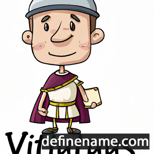 Vitalianus cartoon