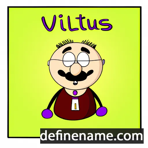 Vitalijus cartoon