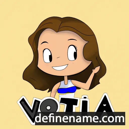 Vitória cartoon