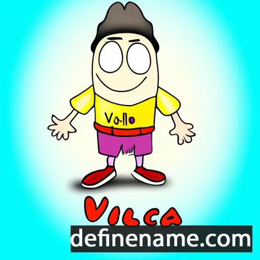 Vjollca cartoon