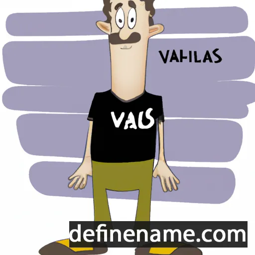 Vlas cartoon