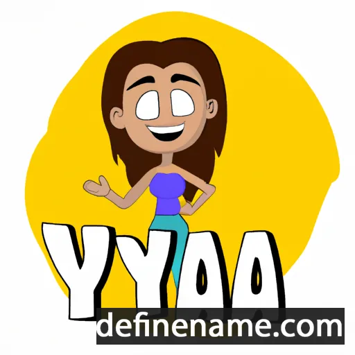 Yaiza cartoon