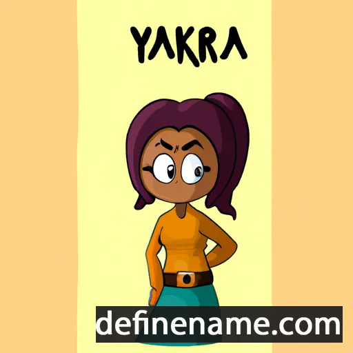 Yakira cartoon