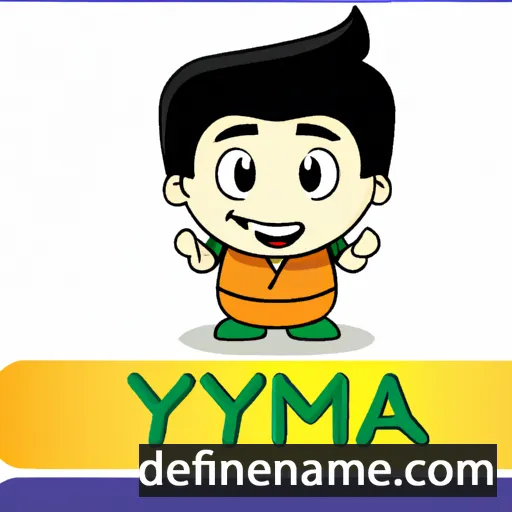 cartoon of the name Yama