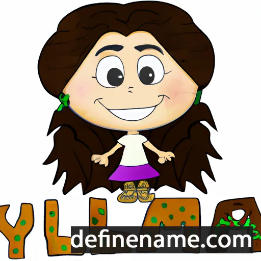 Yamila cartoon