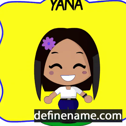 Yanira cartoon