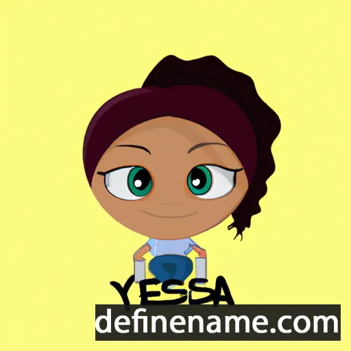 Yéssica cartoon