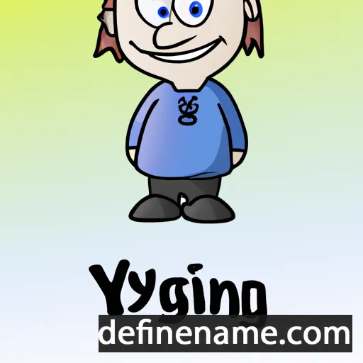 Yngvi cartoon