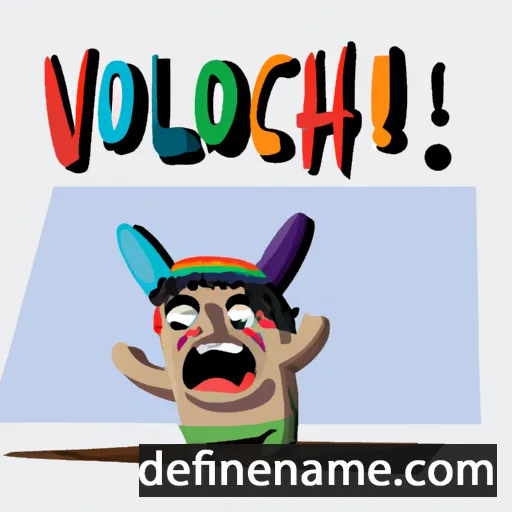 Yoloxochitl cartoon