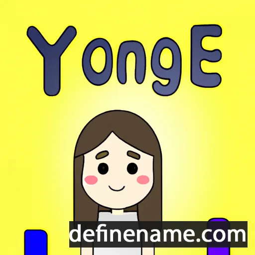 Young-Hee cartoon