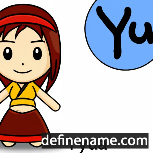 Yua cartoon