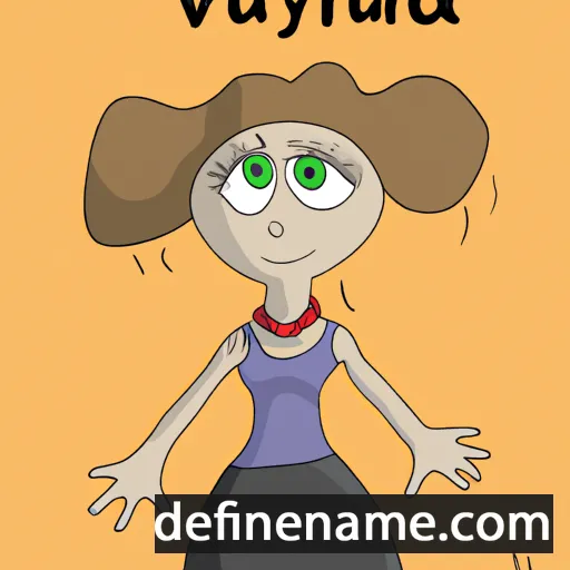 Yuliya cartoon