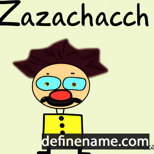 Zachariasz cartoon